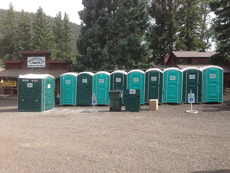 portable toilets