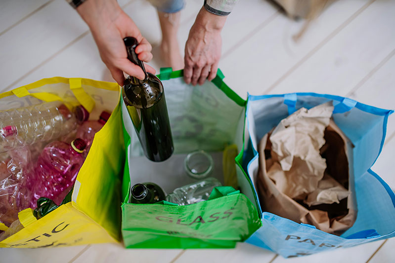 recycling top common items