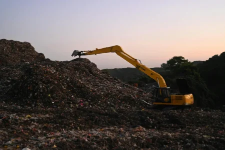 what is a landfill waste disposal site