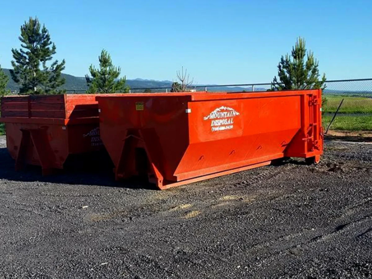 Roll-off dumpster rental in Colorado City, CO for household cleanup